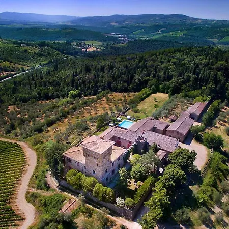 Castello Di Cafaggio Suites Couette-café *